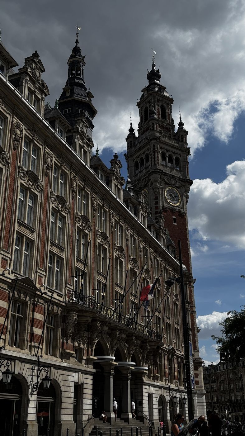 The belfry of the Chambre de Commerce